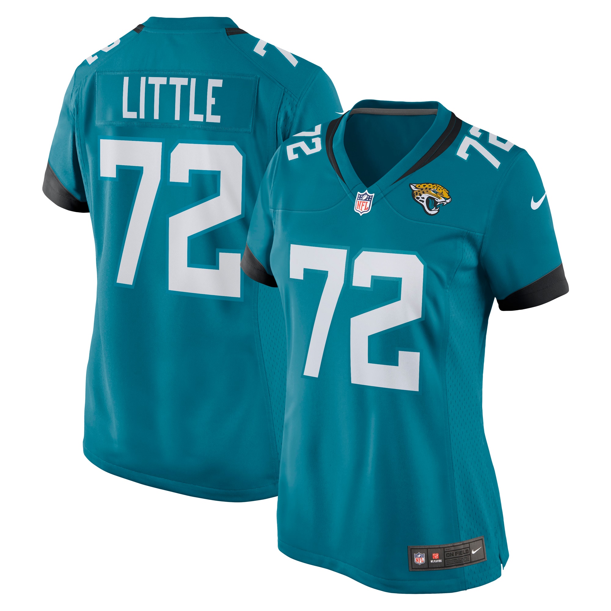 walker little jacksonville jaguars nike womens game jersey teal clowdercats ij2wi.jpg