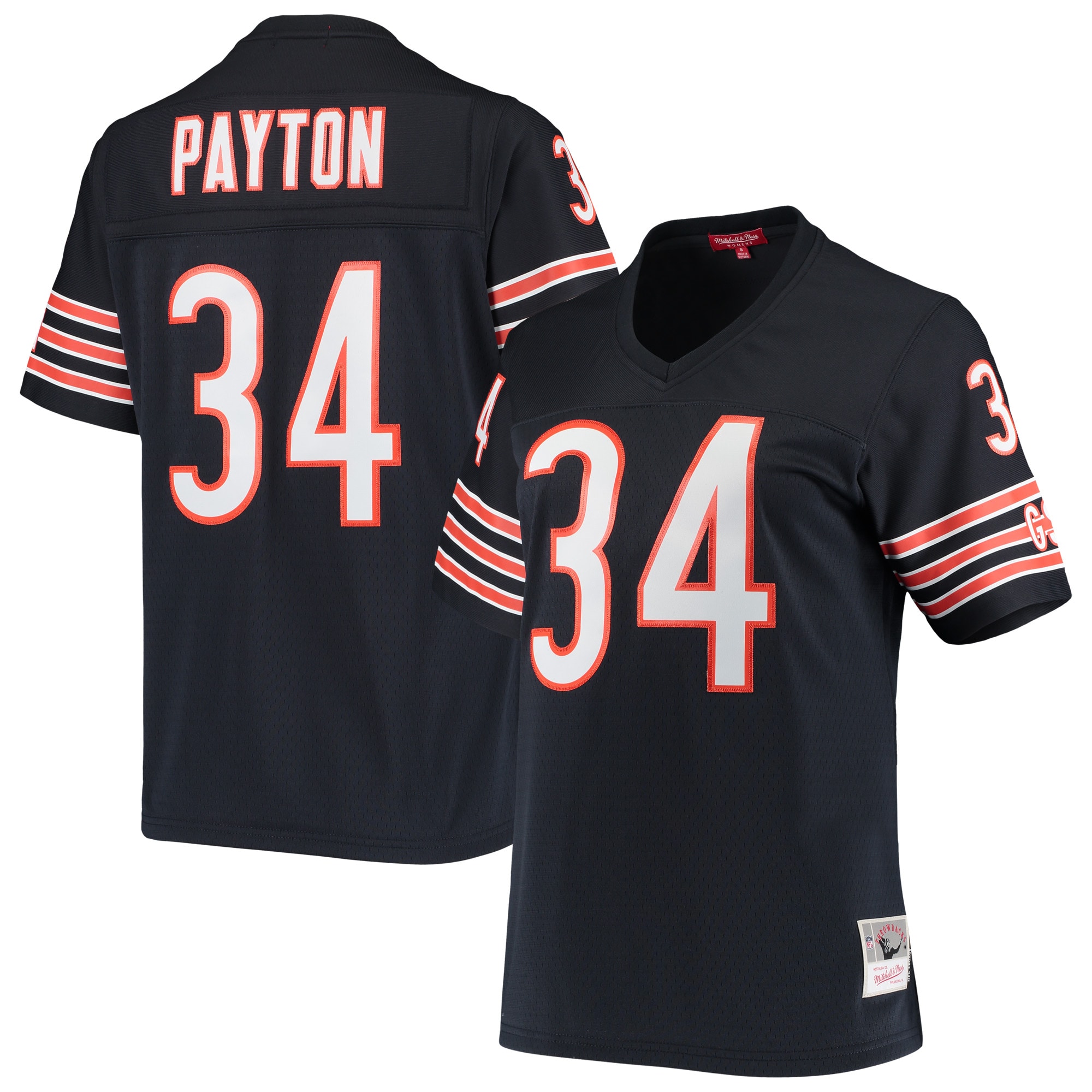 walter payton chicago bears mitchell ness womens 1985 legacy replica jersey navy clowdercats sbg2n.jpg