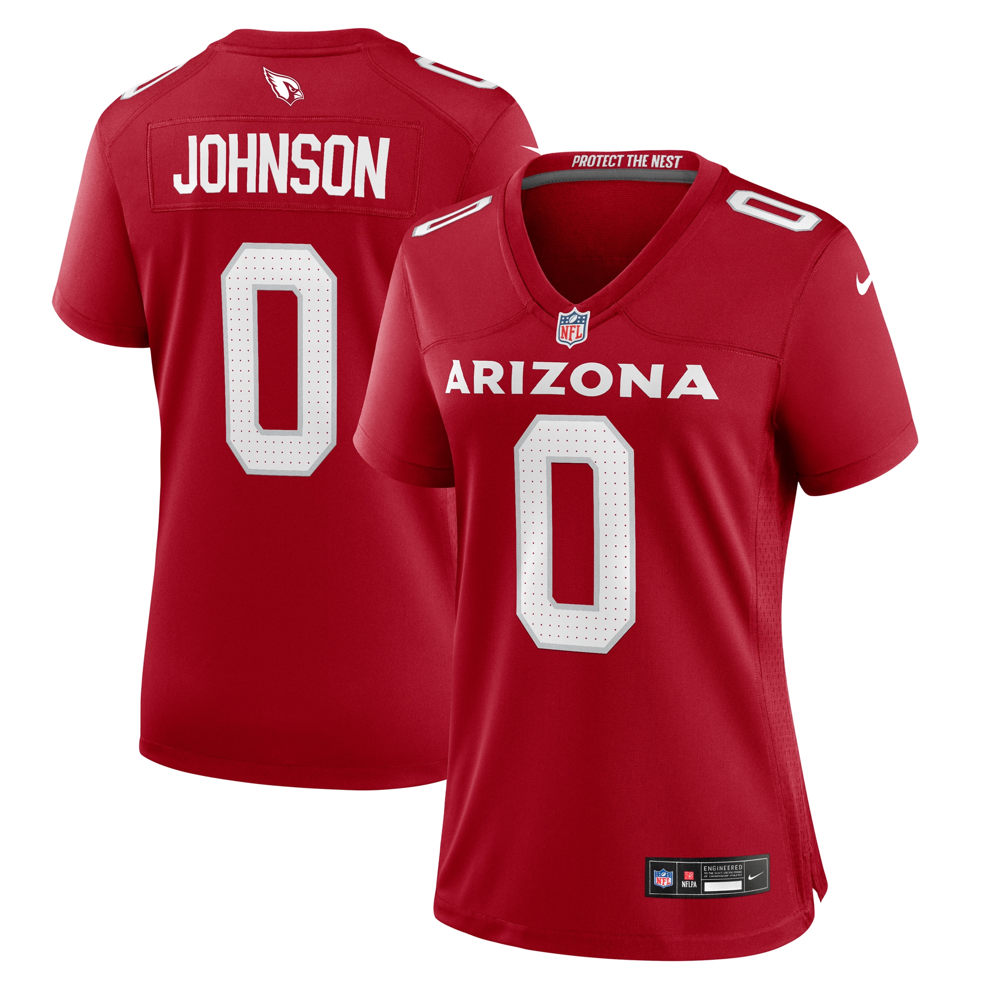 will johnson arizona cardinals nike womens team game jersey cardinal clowdercats b6mq7.jpg