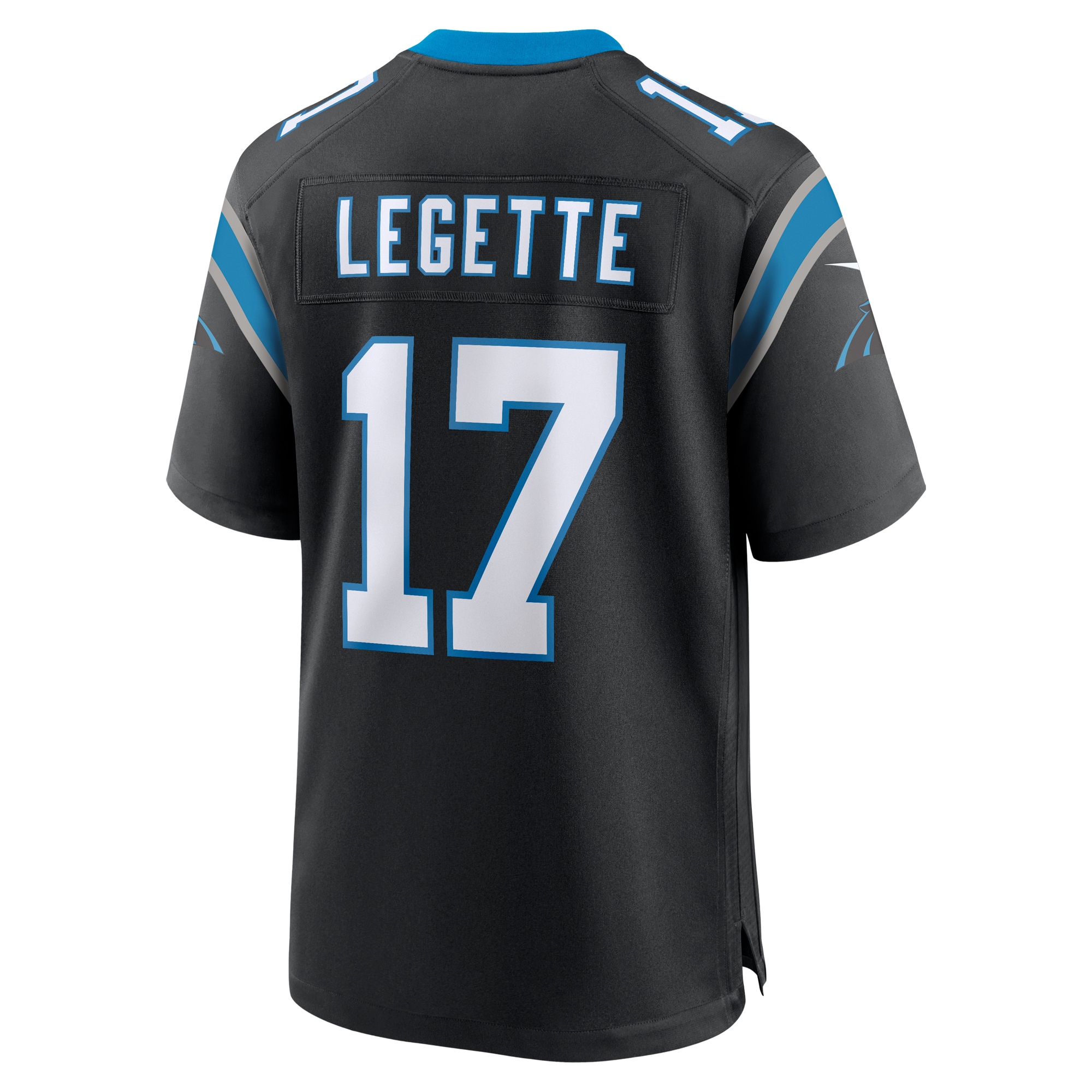 xavier legette carolina panthers nike 2024 nfl first round pick game player jersey black clowdercats xbgbj.jpg