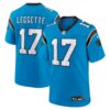 xavier legette carolina panthers nike alternate game jersey blue clowdercats gp769.jpg