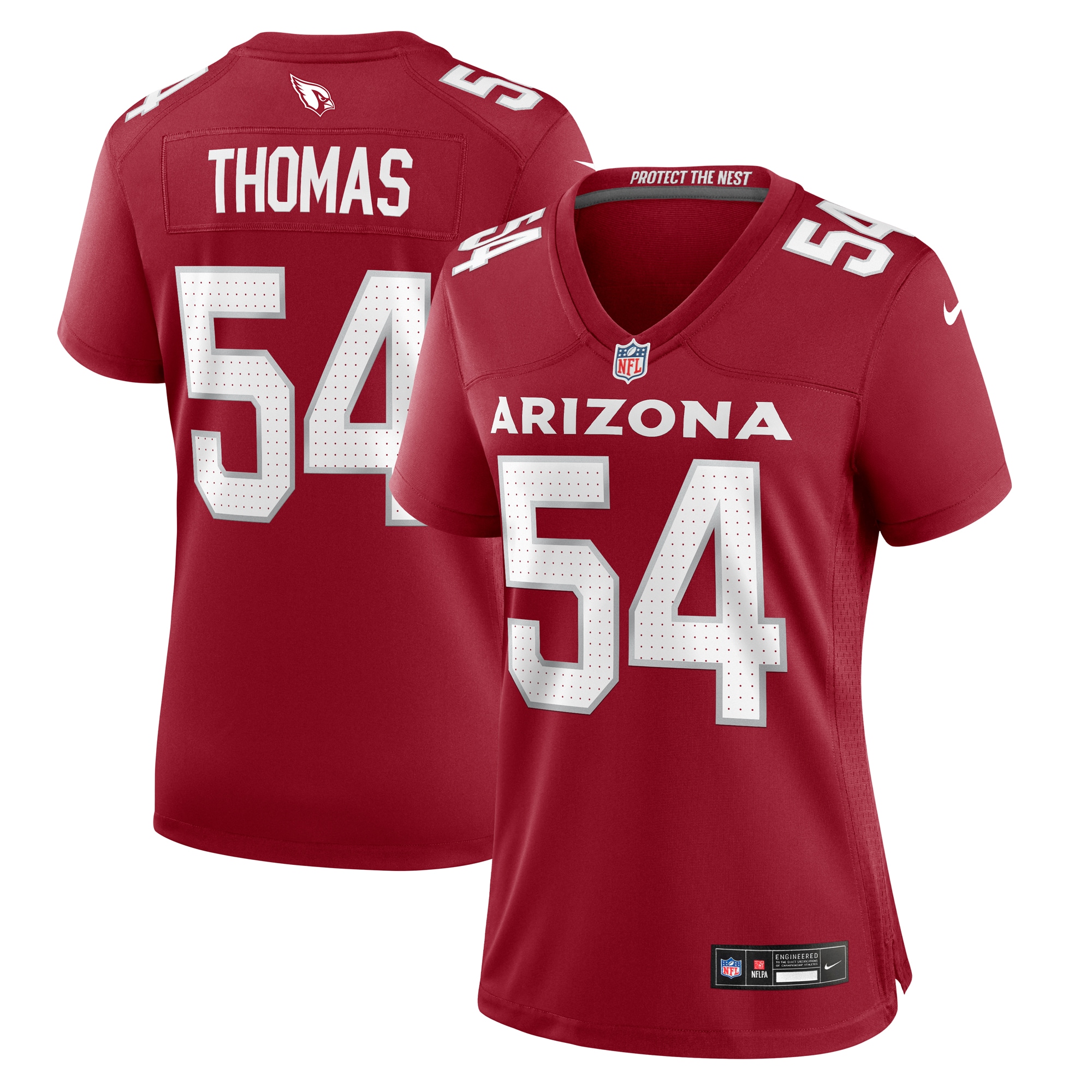 xavier thomas arizona cardinals nike womens game jersey cardinal clowdercats b0shb.jpg