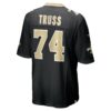 xavier truss new orleans saints nike team game jersey black clowdercats zrxl5.jpg