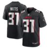 xavier watts atlanta falcons nike team game jersey black clowdercats a6snw.jpg