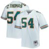 zach thomas miami dolphins mitchell ness legacy replica jersey white clowdercats o6l8x.jpg