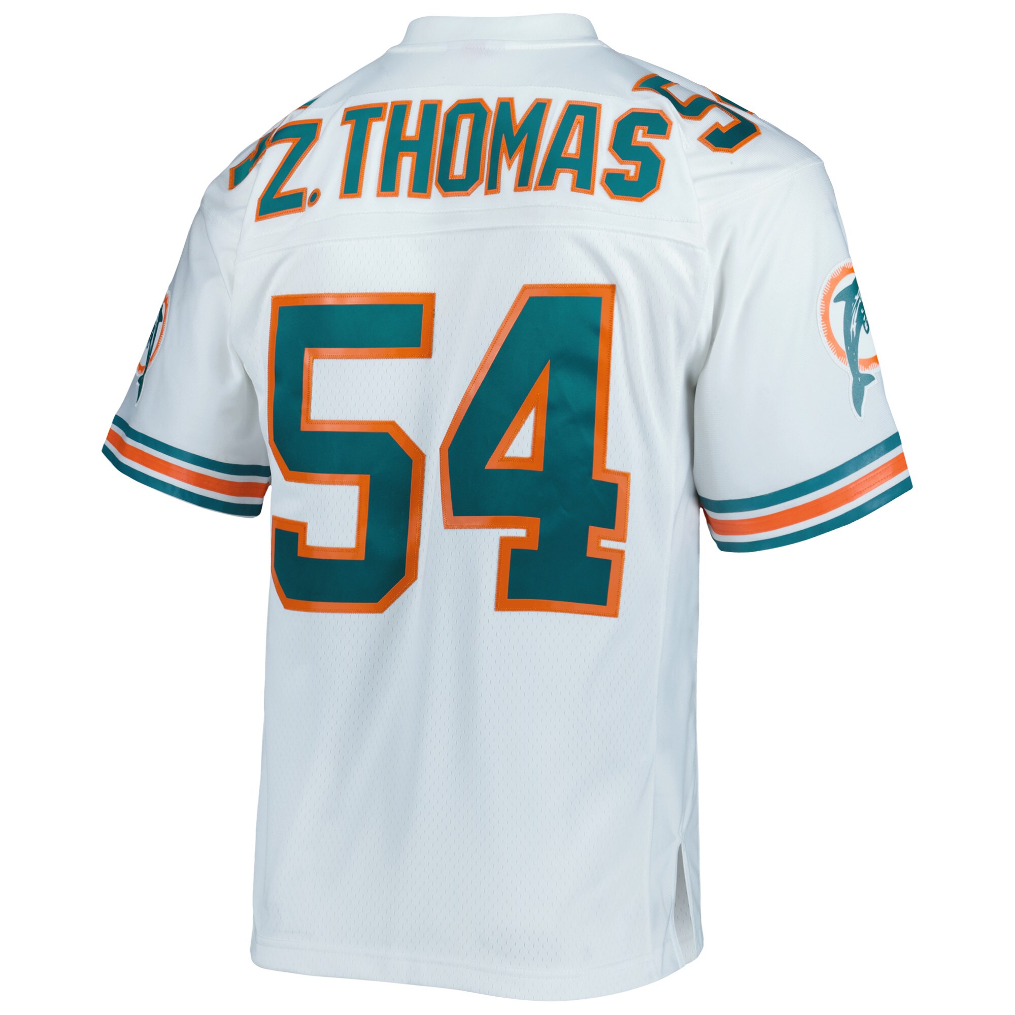 zach thomas miami dolphins mitchell ness legacy replica jersey white clowdercats t5qgh.jpg