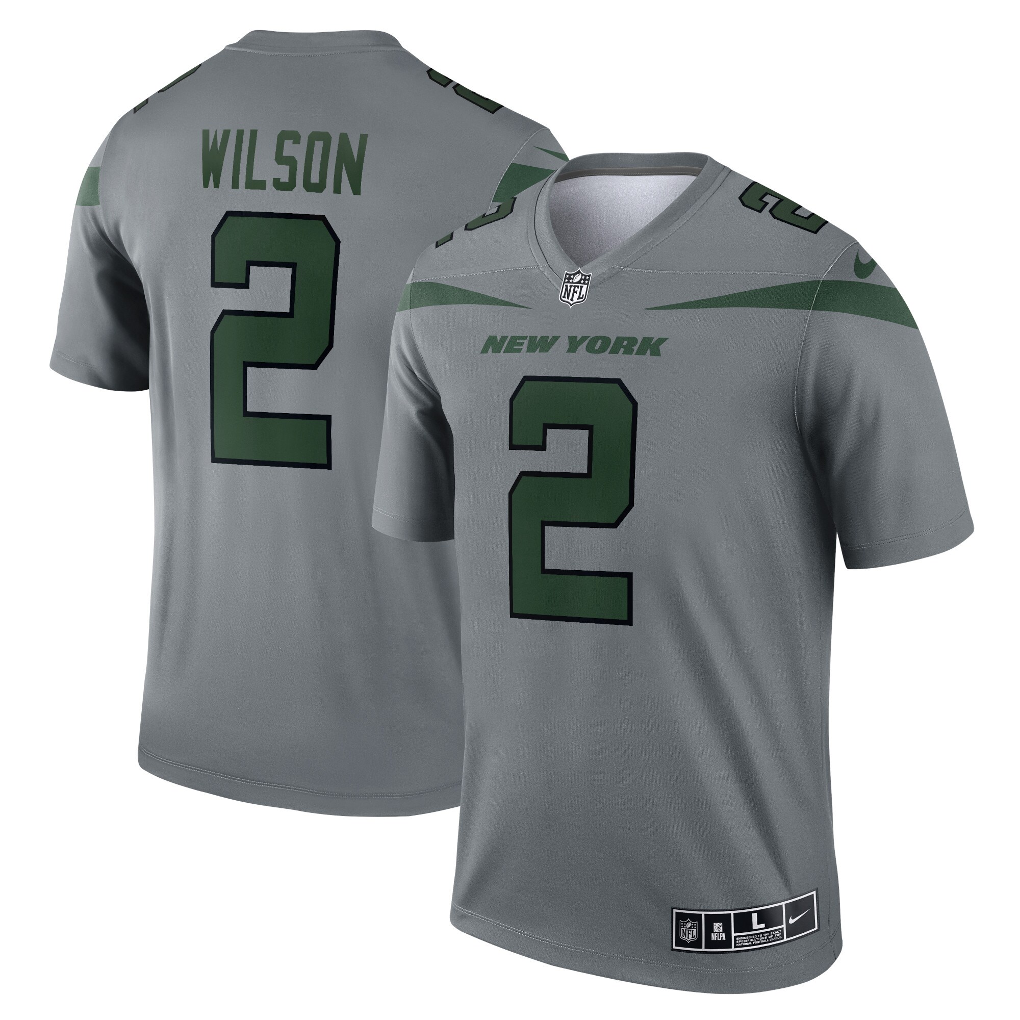 zach wilson new york jets nike inverted legend player performance top gray clowdercats sldat.jpg