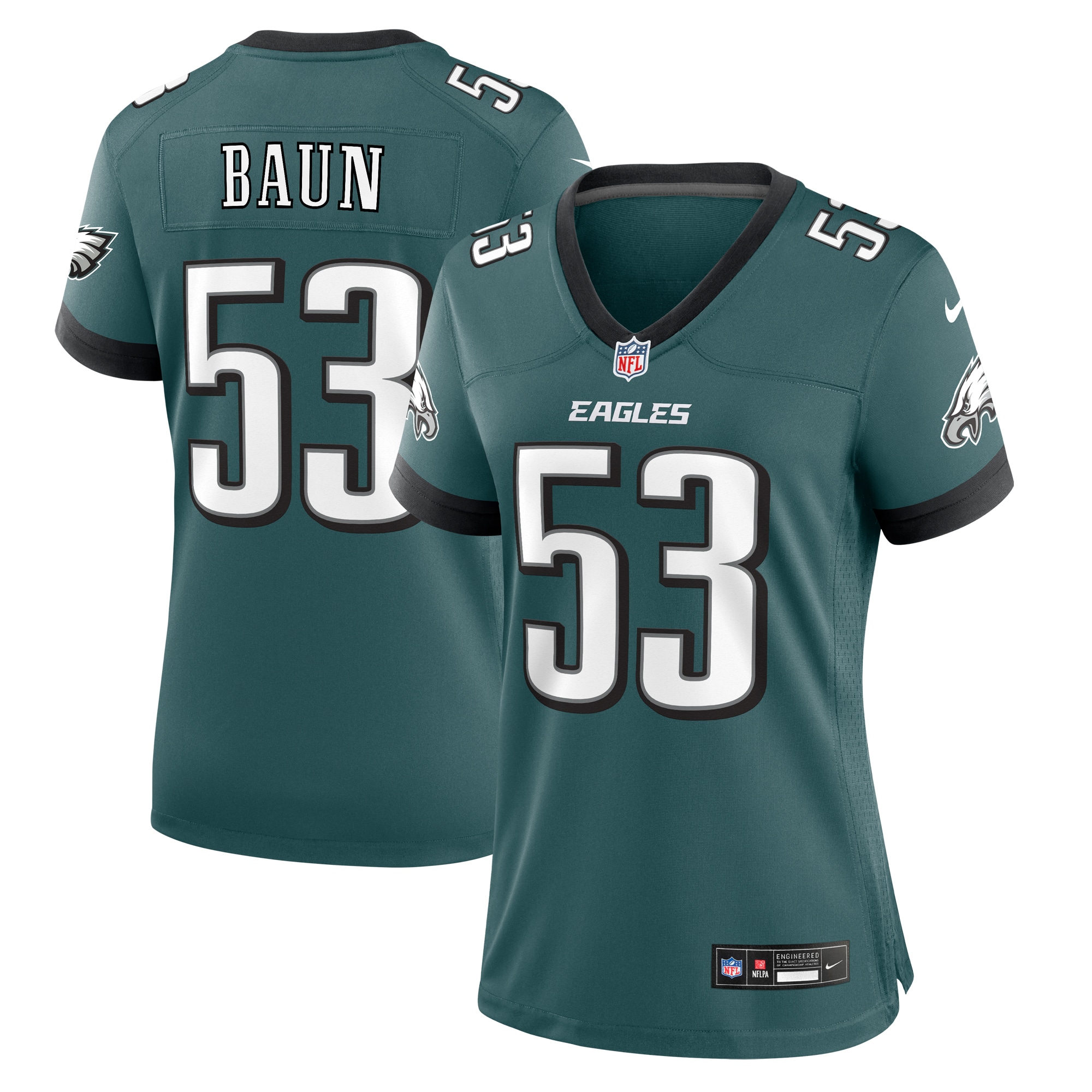 zack baun philadelphia eagles nike womens game jersey midnight green clowdercats 9kx2p.jpg