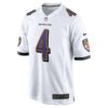 zay flowers baltimore ravens nike game jersey white clowdercats qdhnp.jpg