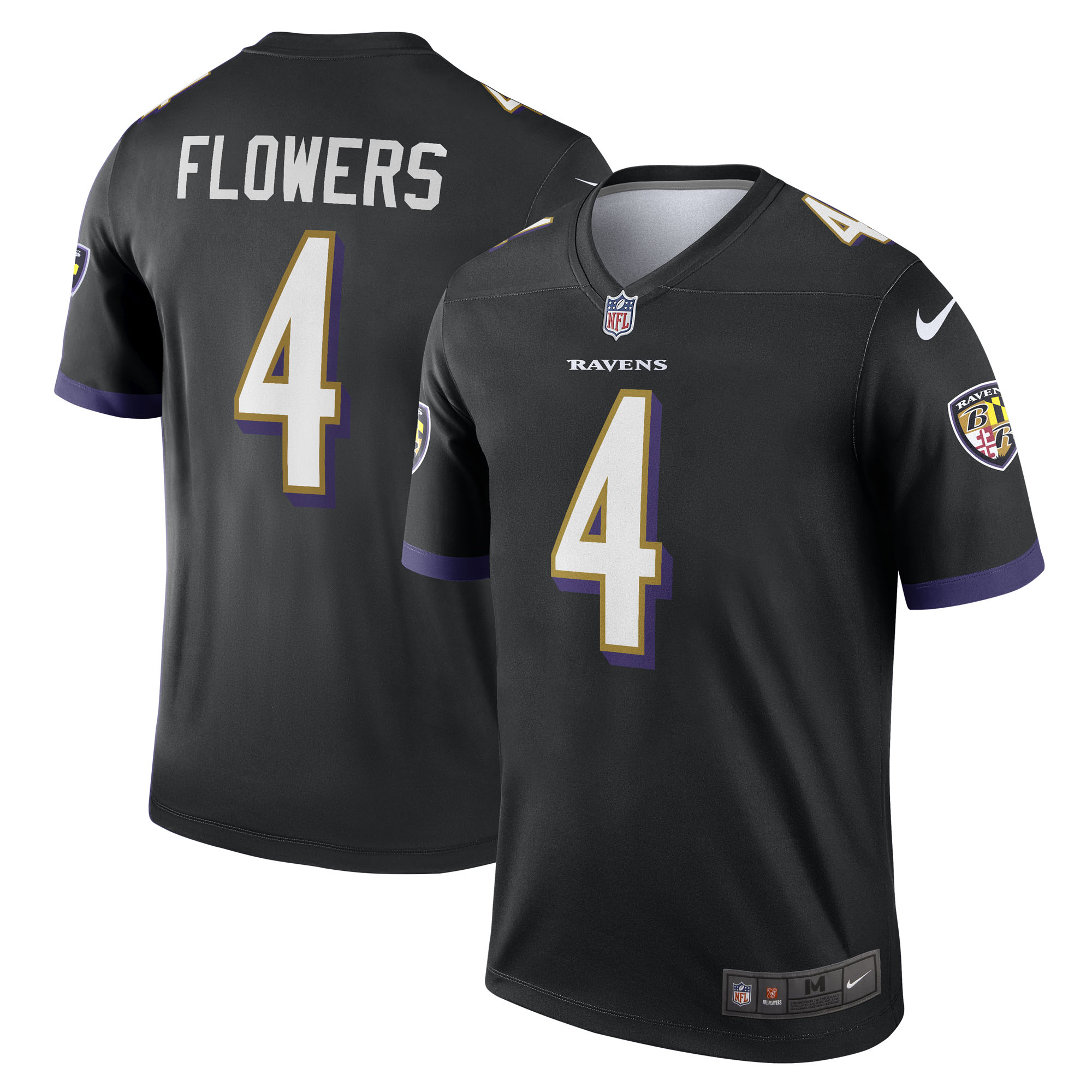 zay flowers baltimore ravens nike legend player performance top black clowdercats yfzwd.jpg