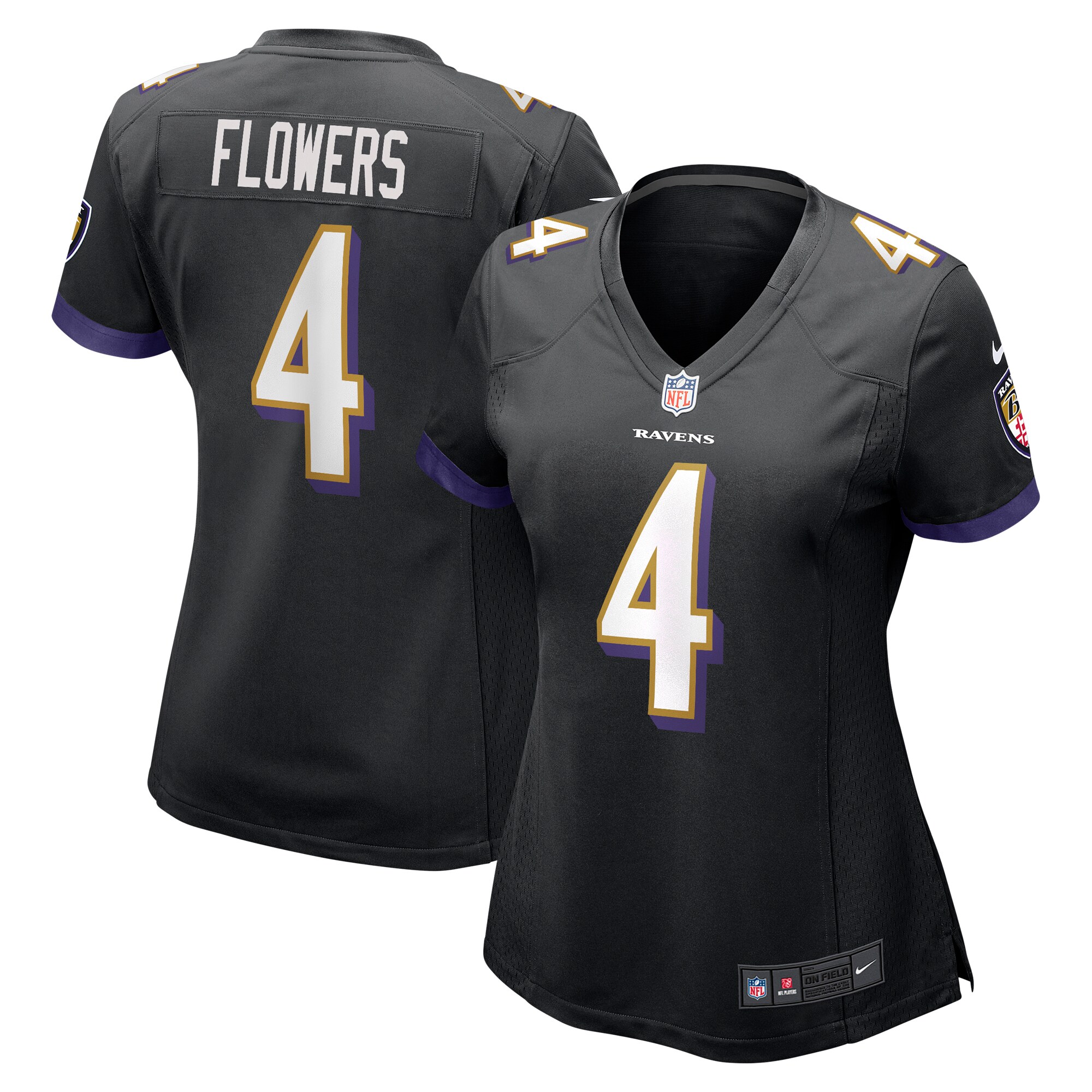 zay flowers baltimore ravens nike womens alternate game jersey black clowdercats afklm.jpg