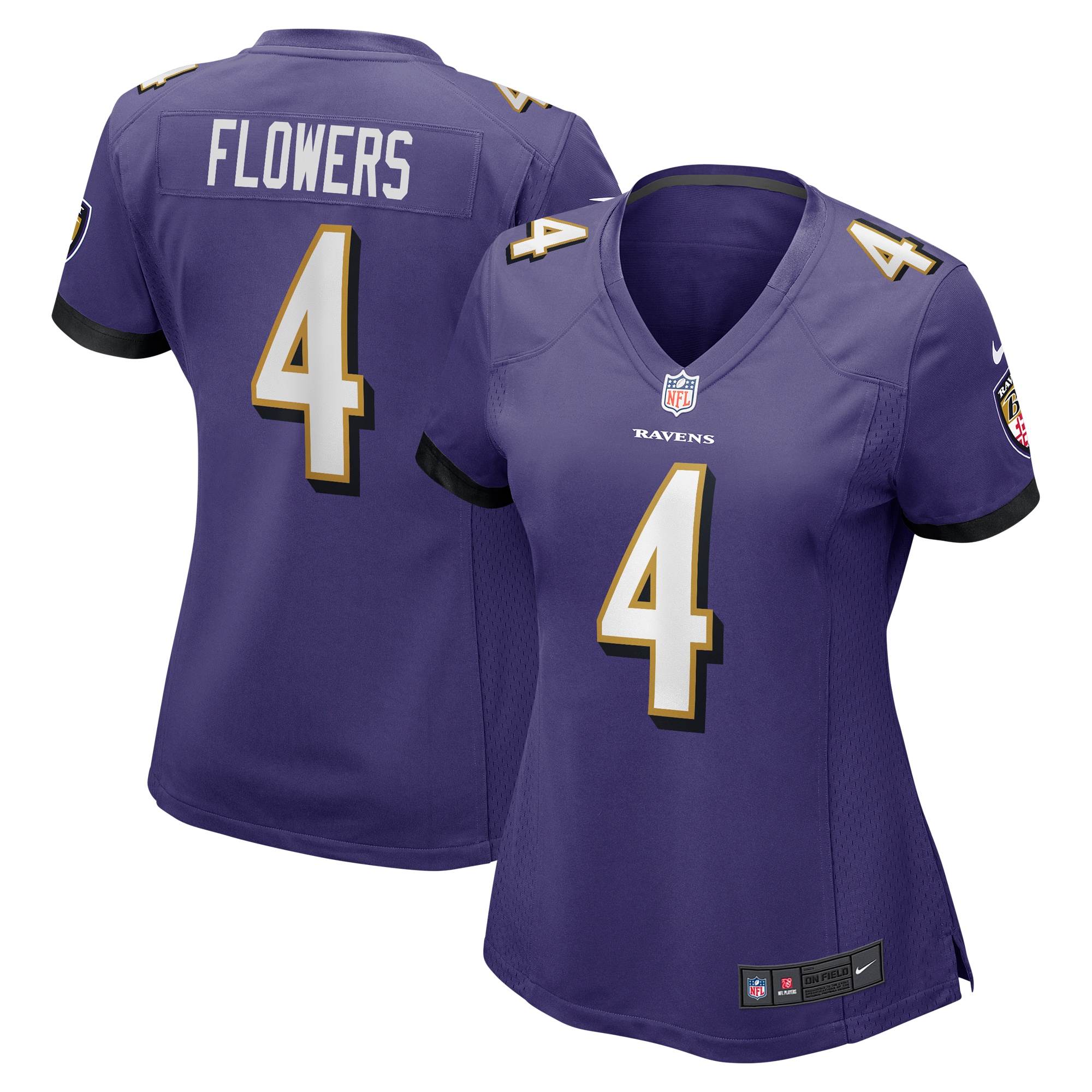 zay flowers baltimore ravens nike womens team game jersey purple clowdercats jzmlq.jpg