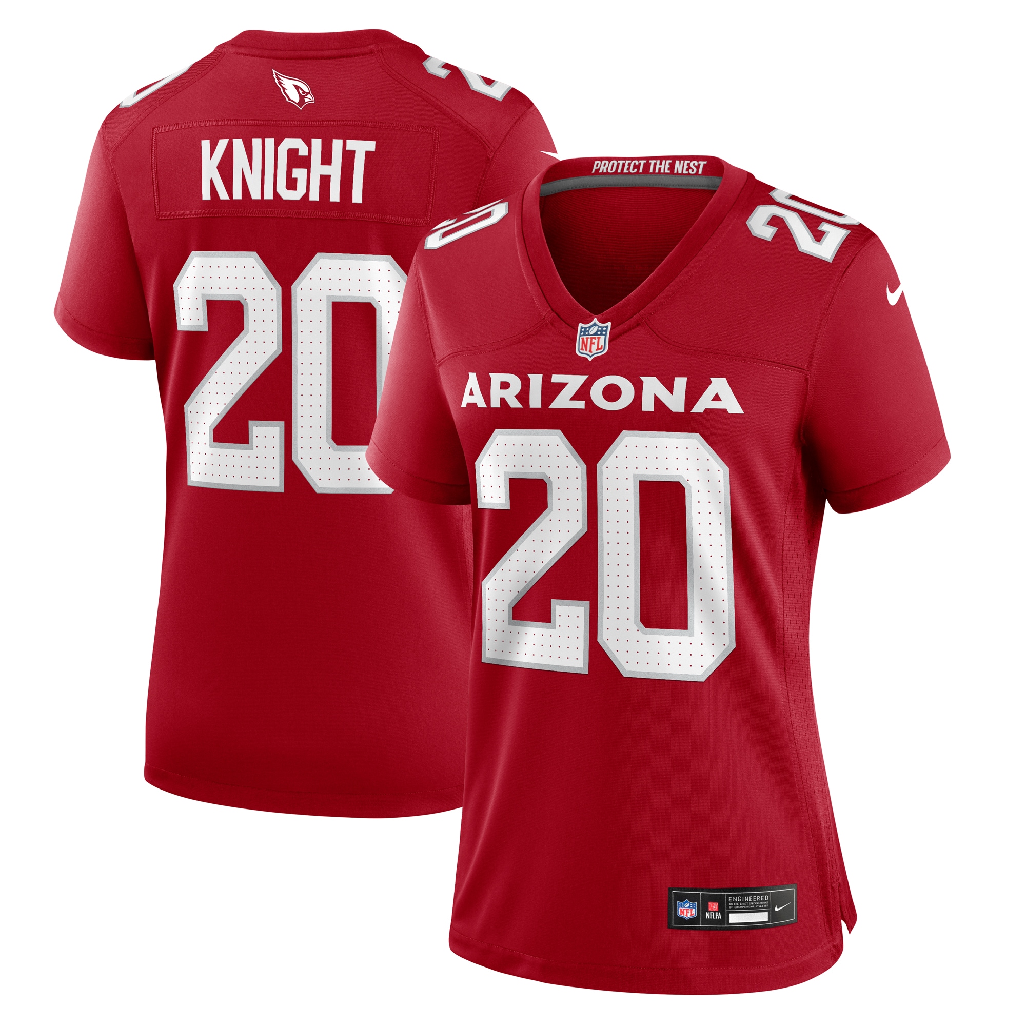 zonovan knight arizona cardinals nike womens team game jersey cardinal clowdercats ubr8z.jpg