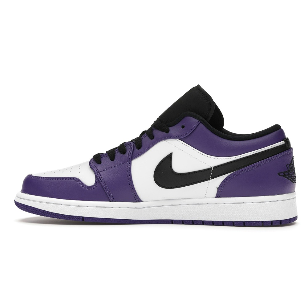Air Jordan 1 Low Court Purple White - Image 3