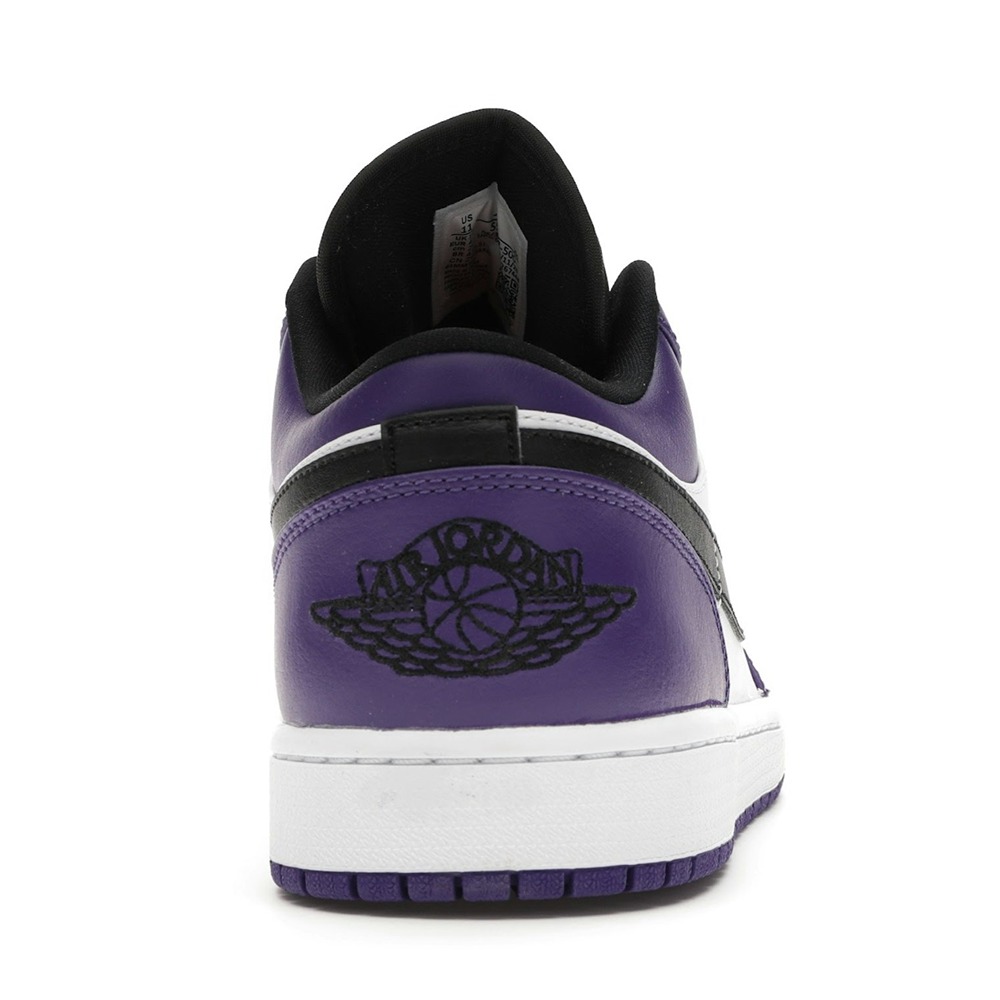 Air Jordan 1 Low Court Purple White - Image 4