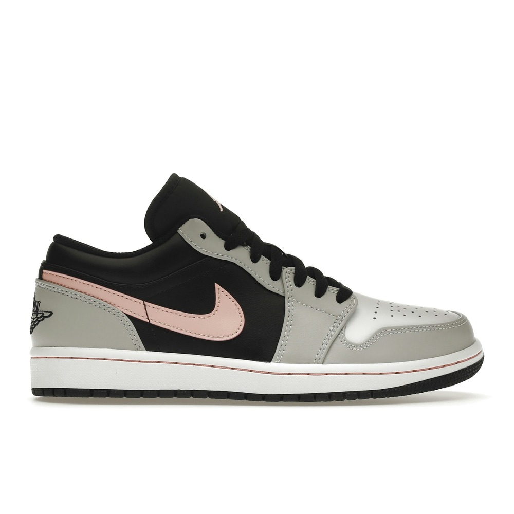 Air Jordan 1 Low Grey Fog Bleached Coral