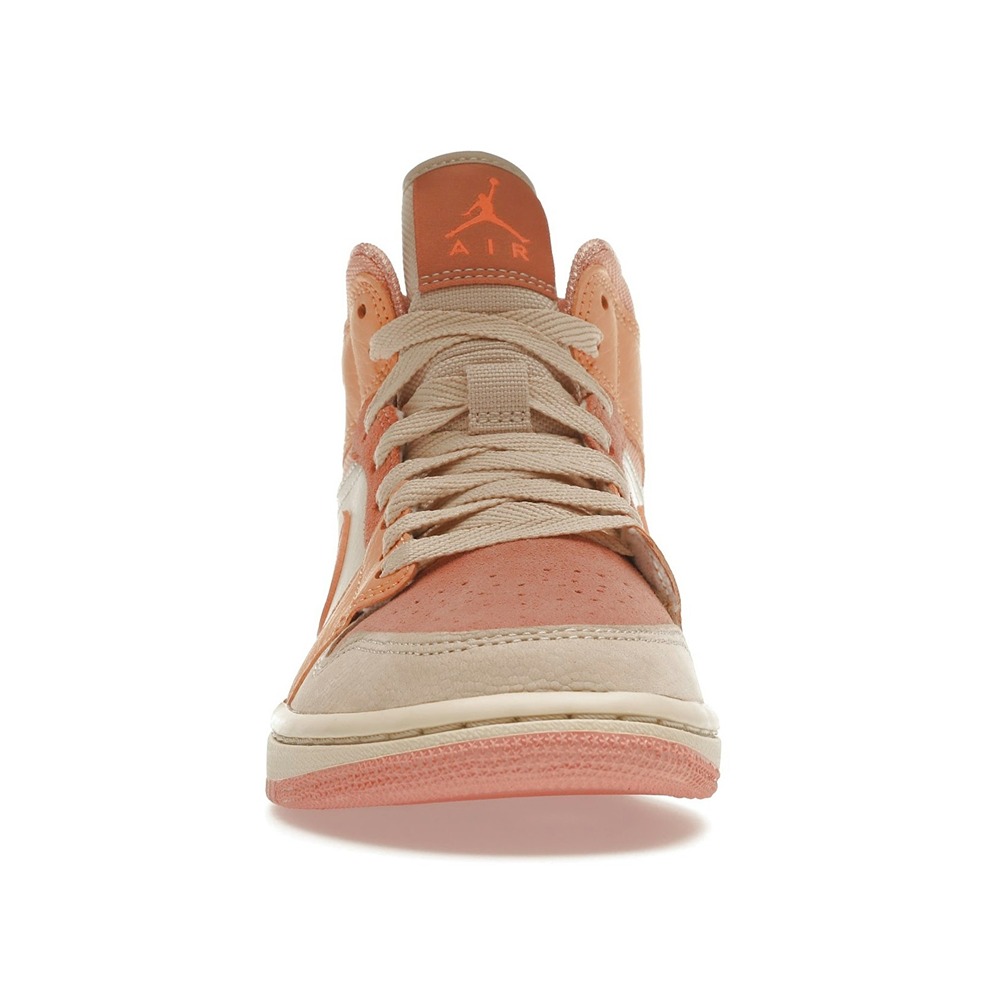 Air Jordan 1 Mid Apricot (Women Exclusive) - Image 2