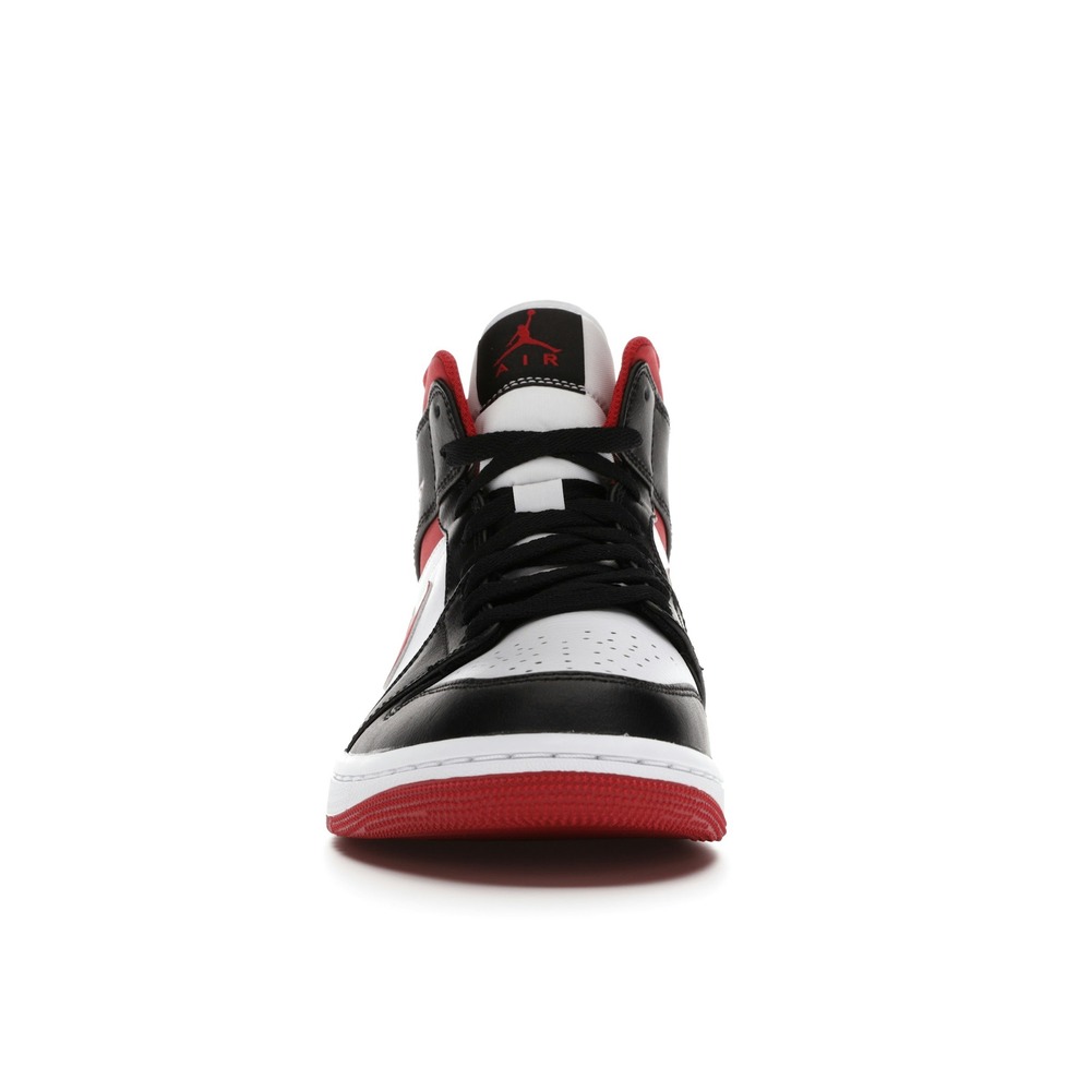 Air Jordan 1 Mid Gym Red-Black-White - Image 2