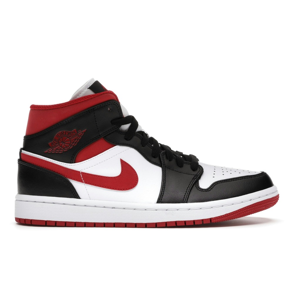 Air Jordan 1 Mid Gym Red-Black-White