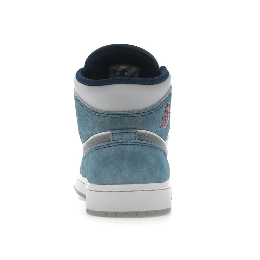 Air Jordan 1 Mid SE French Blue - Image 4