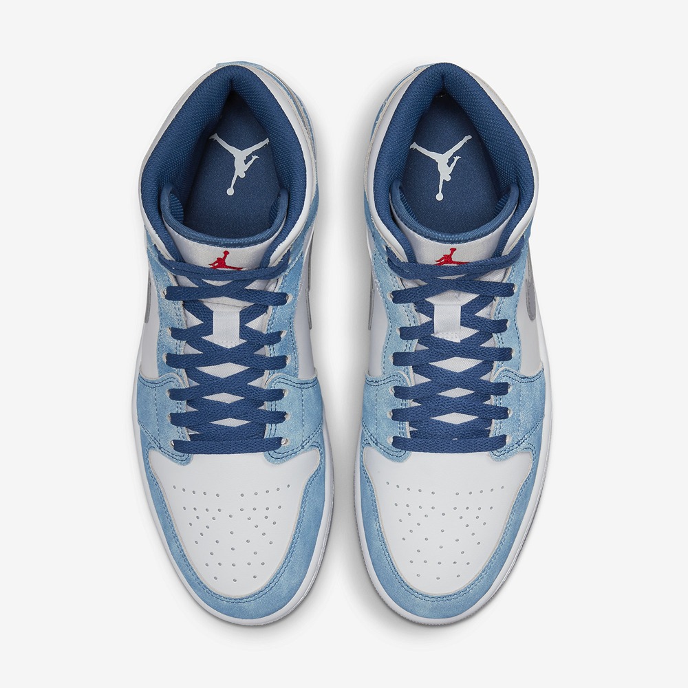 Air Jordan 1 Mid SE French Blue - Image 5