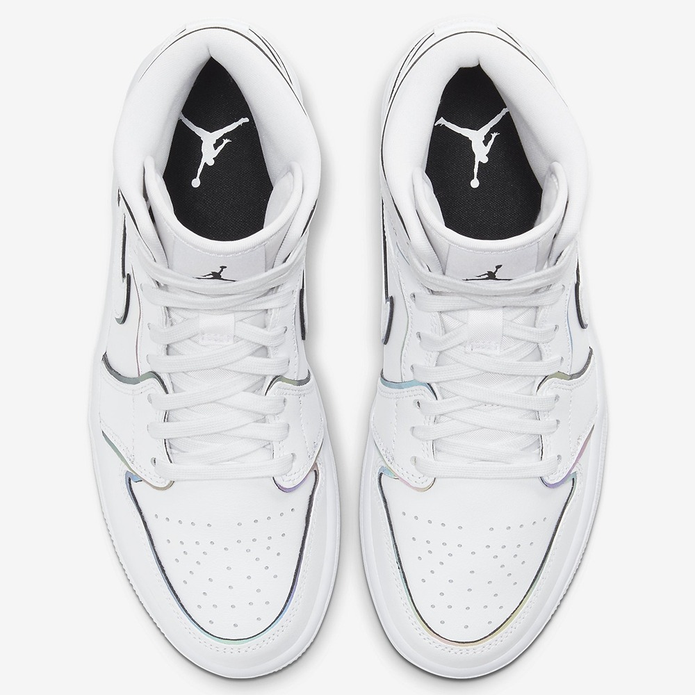 Air Jordan 1 Mid SE Iridescent Trim (Women Exclusive) - Image 5
