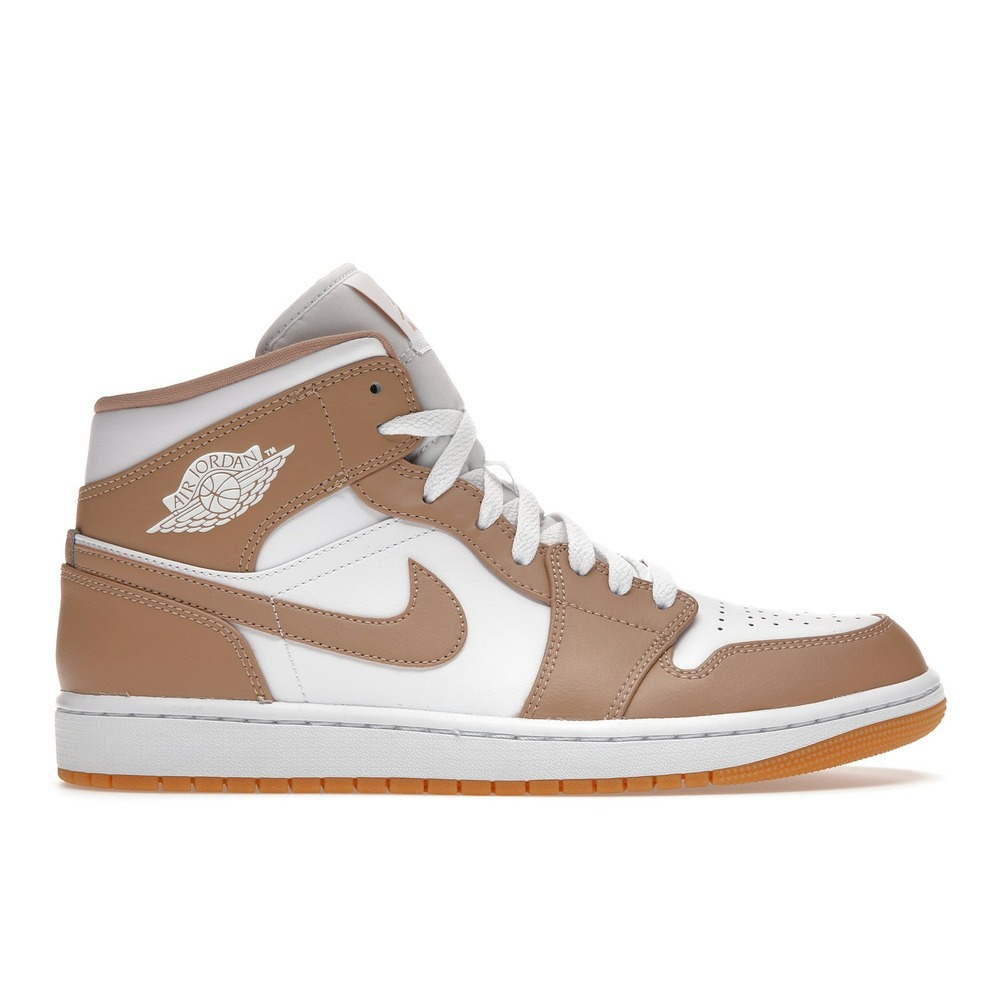Air Jordan 1 Mid Tan Gum