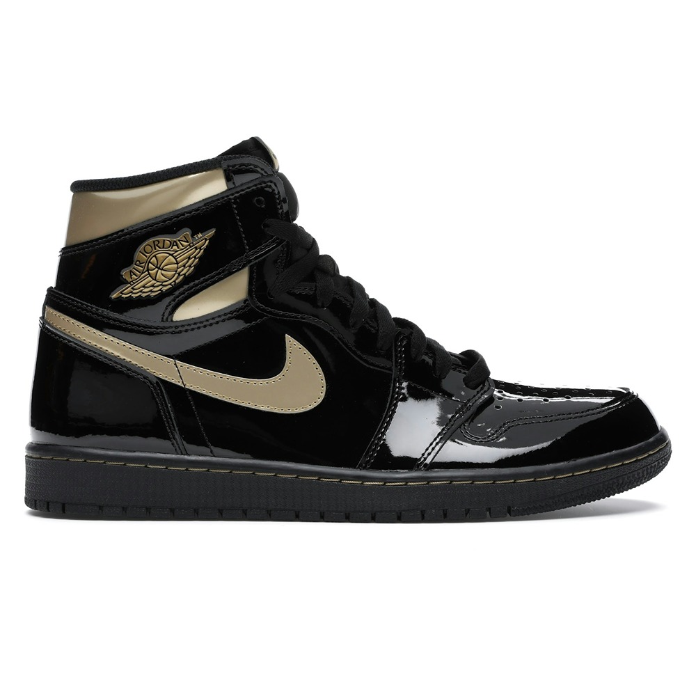 Air Jordan 1 Retro High OG Black-Metallic Gold