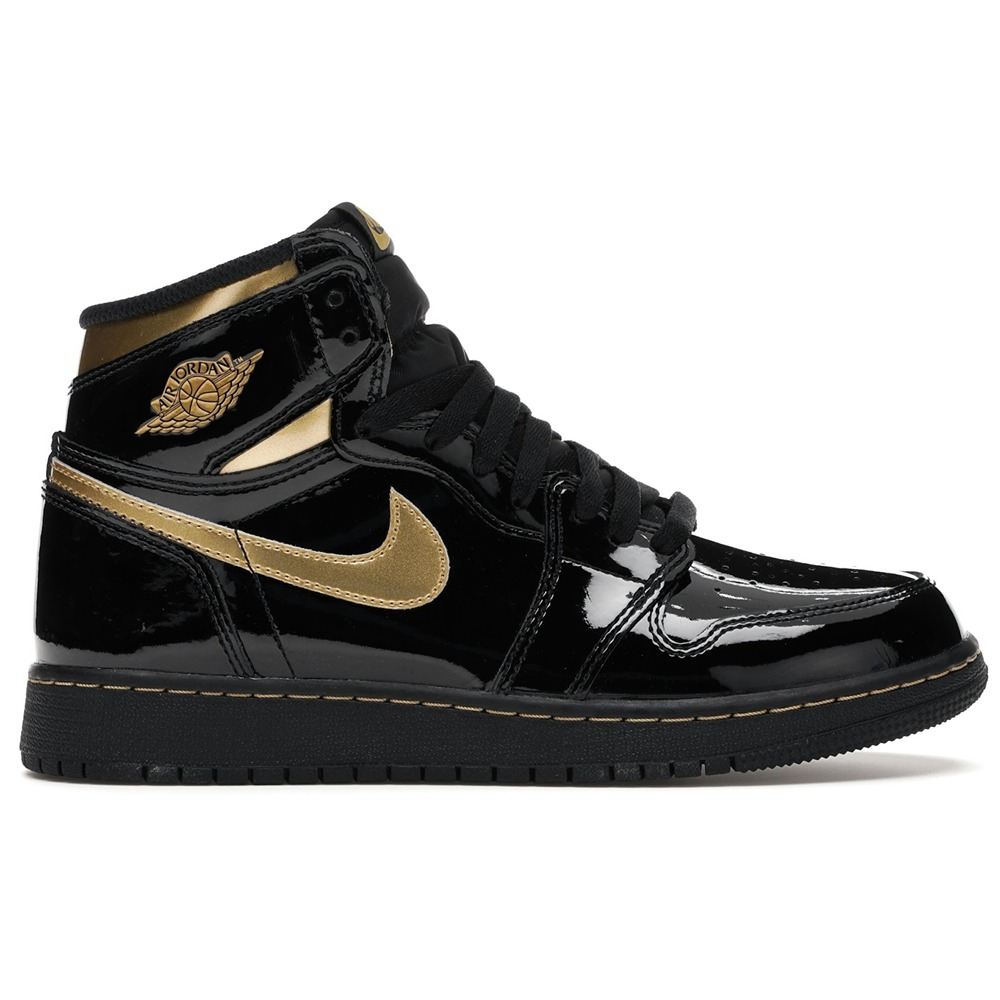 Air Jordan 1 Retro High OG GS Black Metallic Gold (Grade-Schooler)
