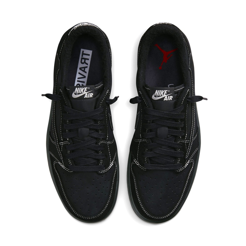 Air Jordan 1 Retro Low OG SP Black Phantom collab Travis Scott - Image 5