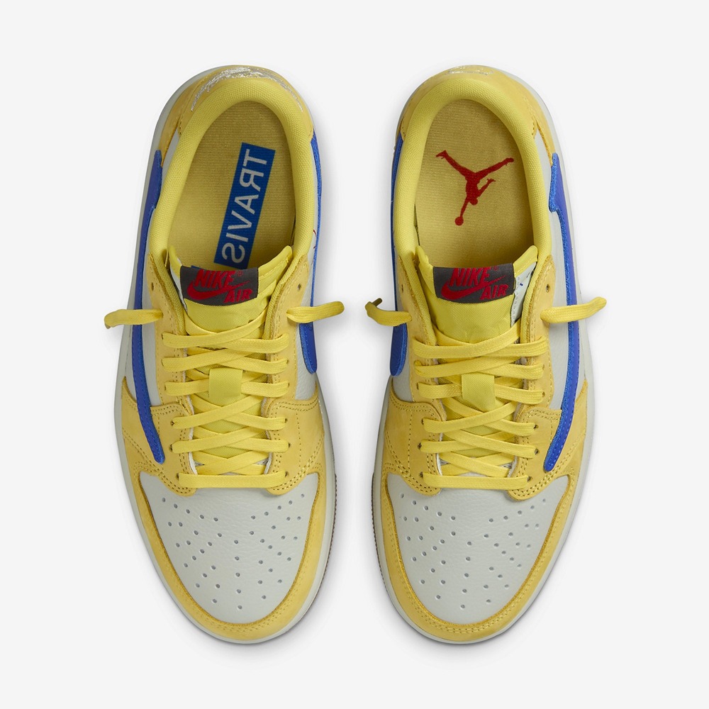 Air Jordan 1 Retro Low OG SP Canary collab Travis Scott (Women Exclusive) - Image 5