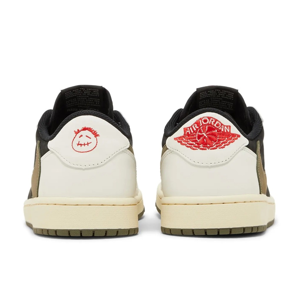 Air Jordan 1 Retro Low OG SP Olive collab Travis Scott (Women Exclusive) - Image 4