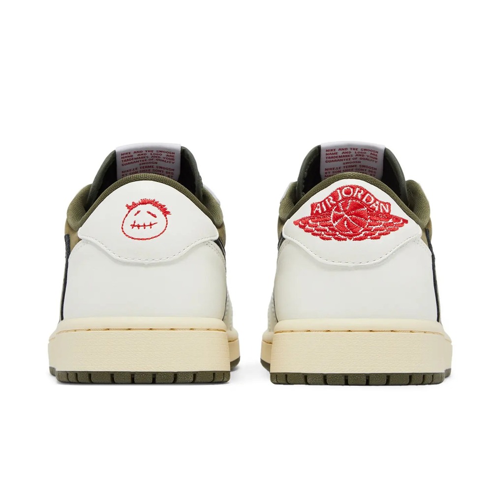 Air Jordan 1 Retro Low OG SP Reverse Olive collab Travis Scott - Image 4