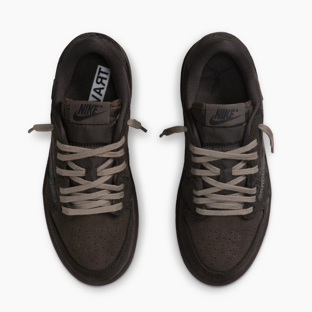 Air Jordan 1 Retro Low OG SP Velvet Brown collab Travis Scott - Image 5