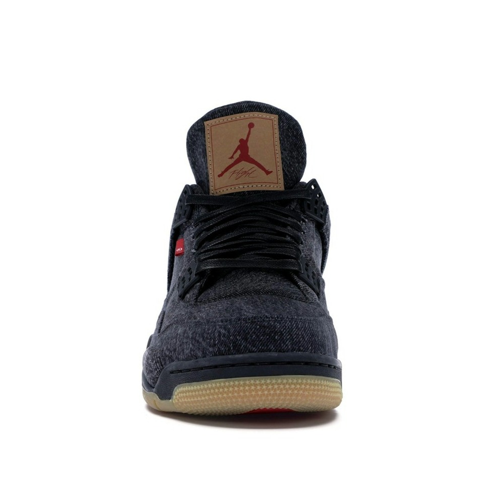 Air Jordan 4 Retro Black Denim collab Levis - Image 2
