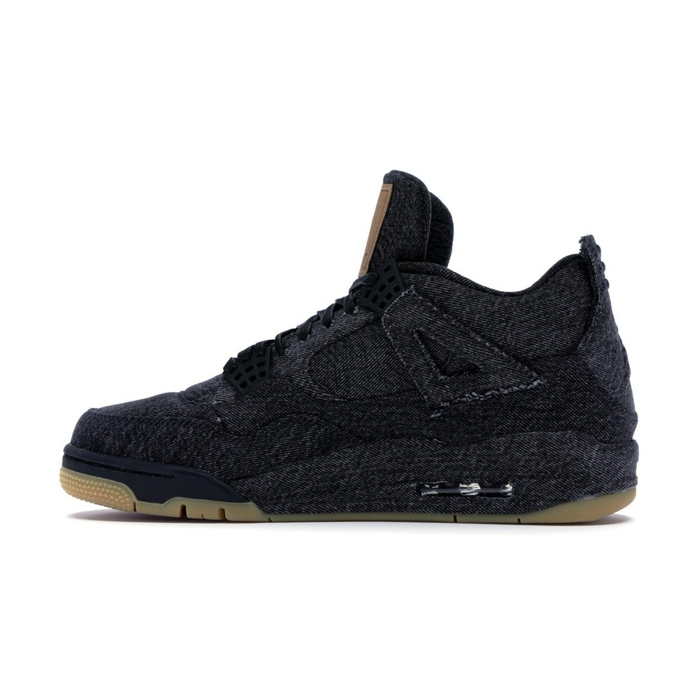 Air Jordan 4 Retro Black Denim collab Levis - Image 3