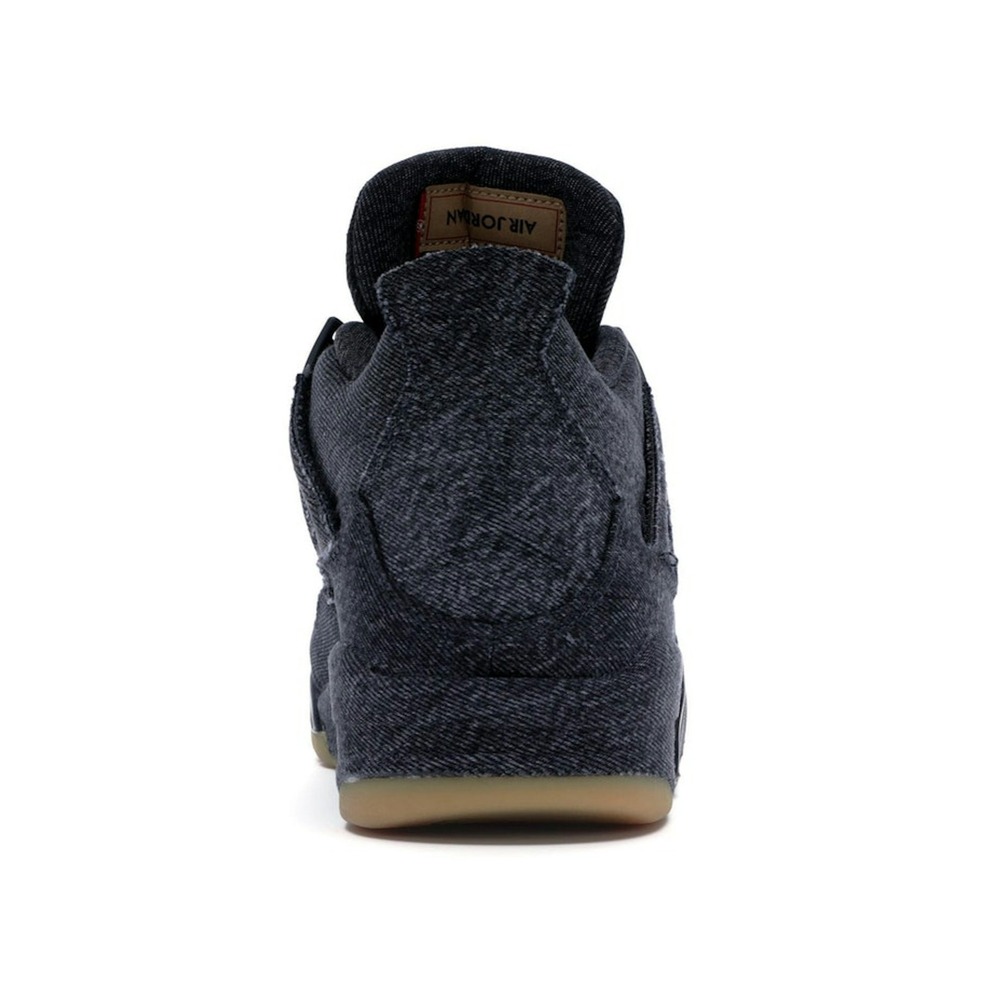 Air Jordan 4 Retro Black Denim collab Levis - Image 4