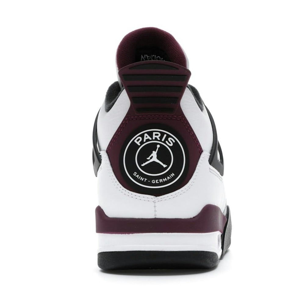 Air Jordan 4 Retro Bordeaux collab Paris Saint-Germain - Image 4