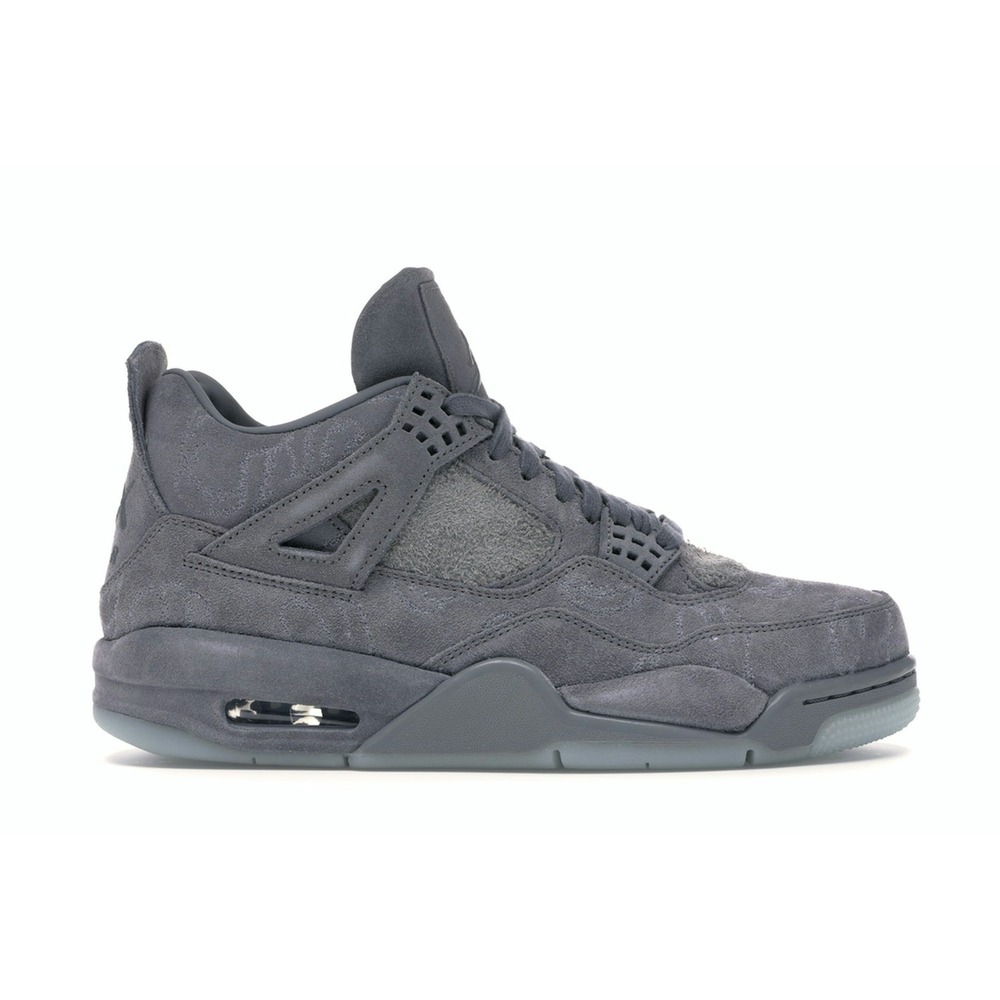 Air Jordan 4 Retro Cool Grey collab KAWS