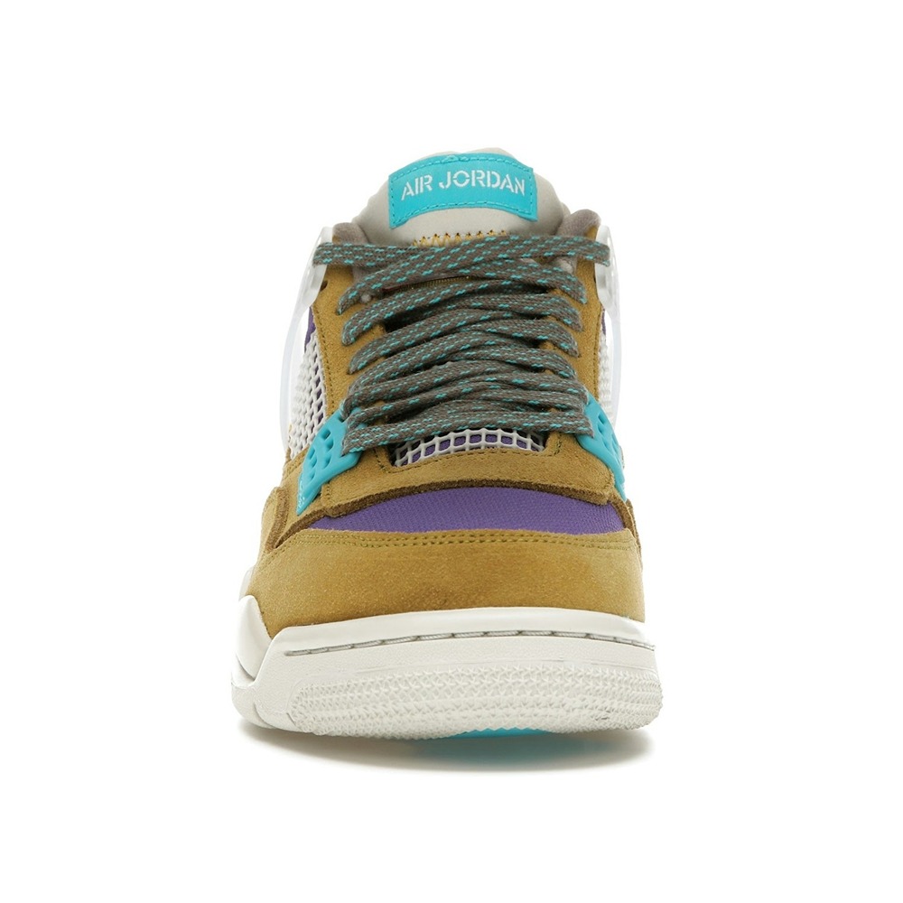 Air Jordan 4 Retro Desert Moss collab Union LA - Image 2