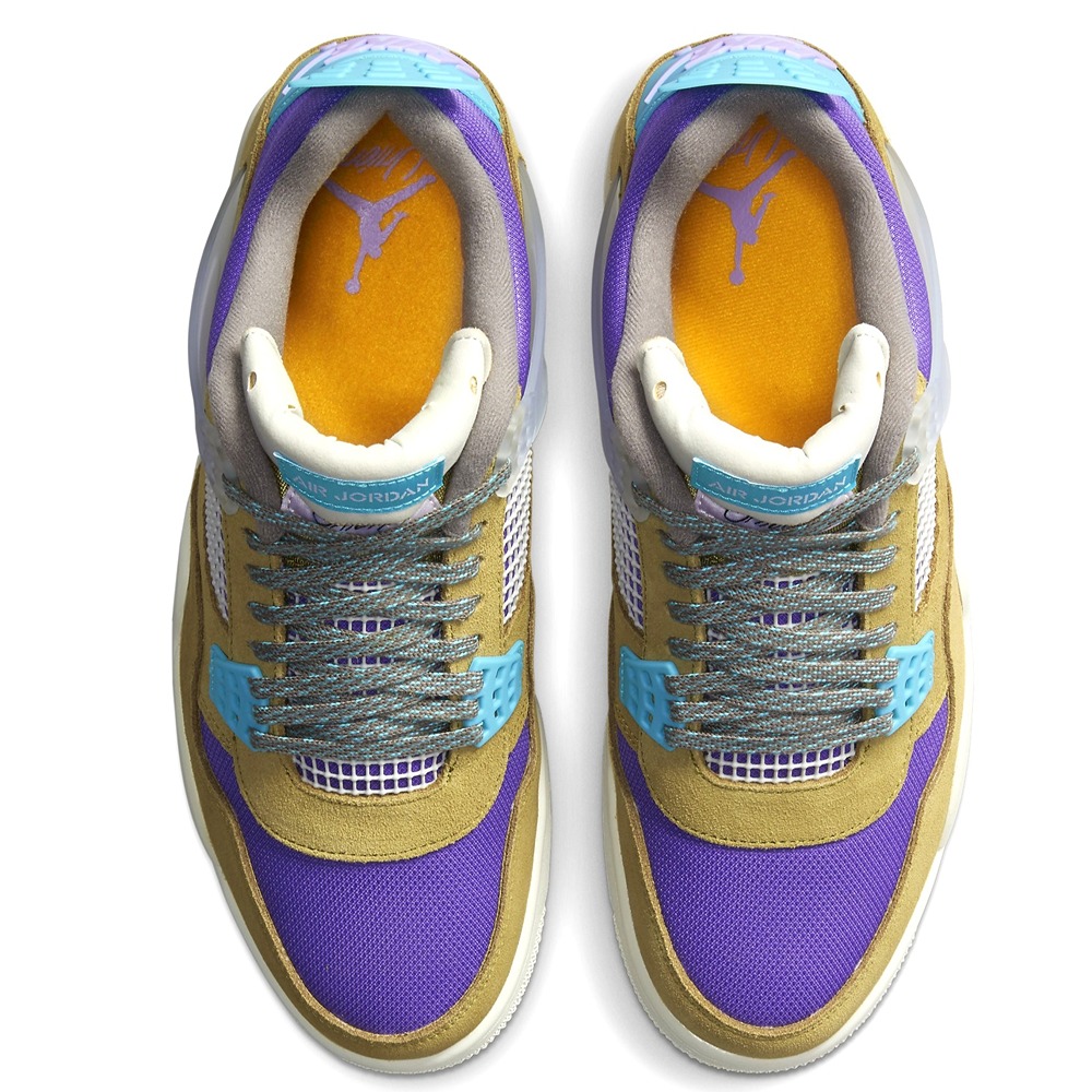 Air Jordan 4 Retro Desert Moss collab Union LA - Image 5