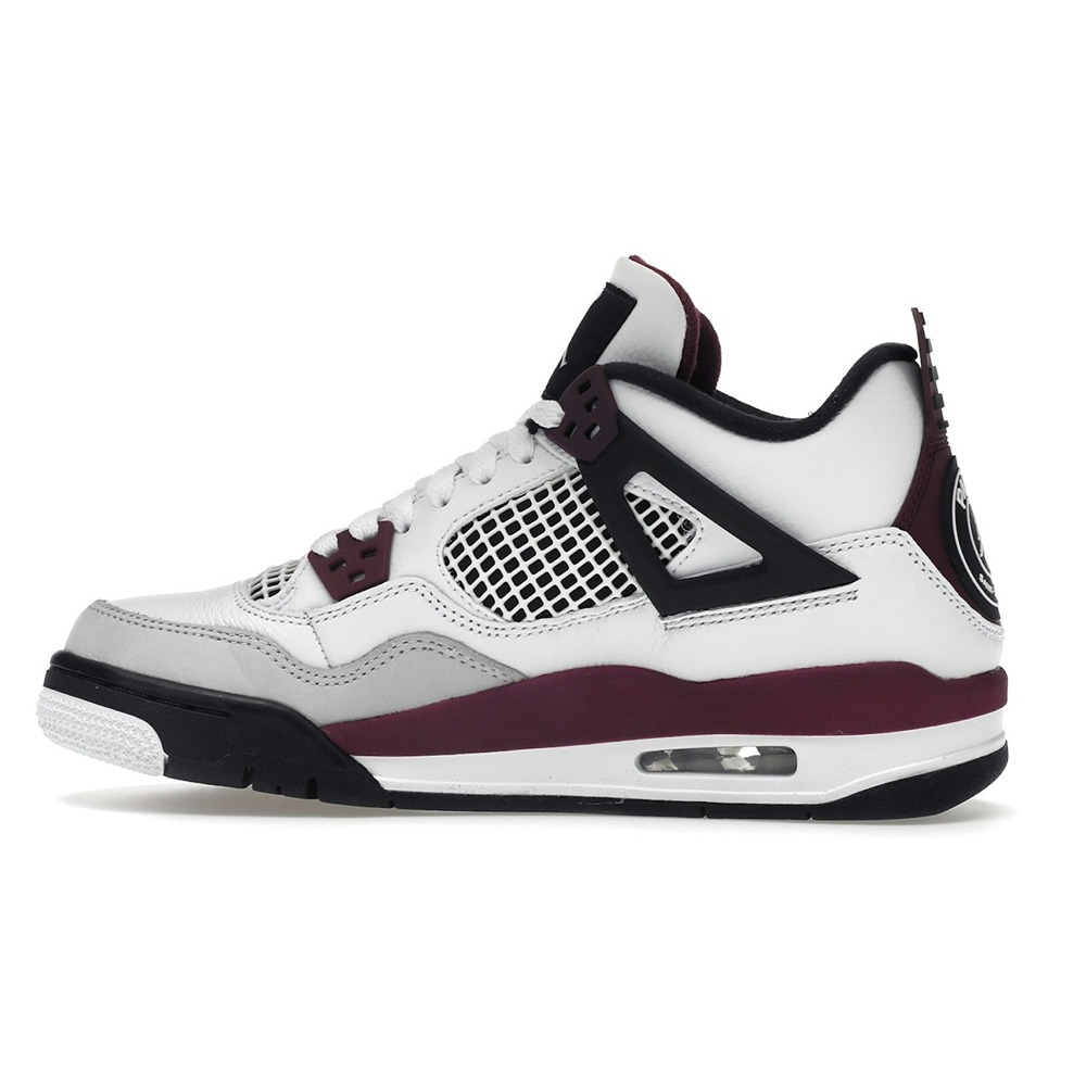 Air Jordan 4 Retro GS Bordeaux collab Paris Saint-Germain (Grade-Schooler) - Image 3