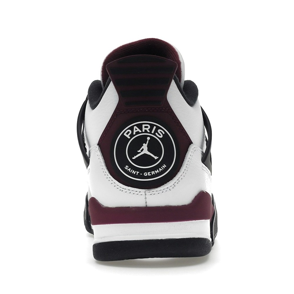 Air Jordan 4 Retro GS Bordeaux collab Paris Saint-Germain (Grade-Schooler) - Image 4