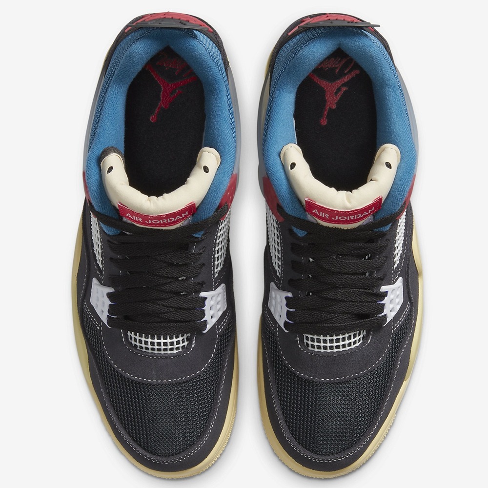 Air Jordan 4 Retro Off Noir collab Union LA - Image 5