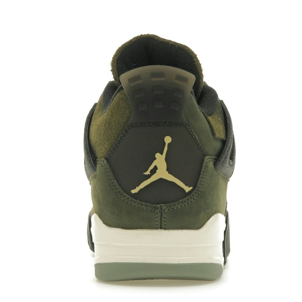 Air Jordan 4 Retro SE Craft Olive - Image 4