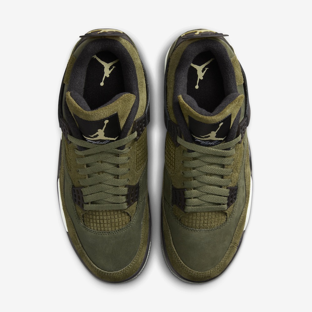 Air Jordan 4 Retro SE Craft Olive - Image 6
