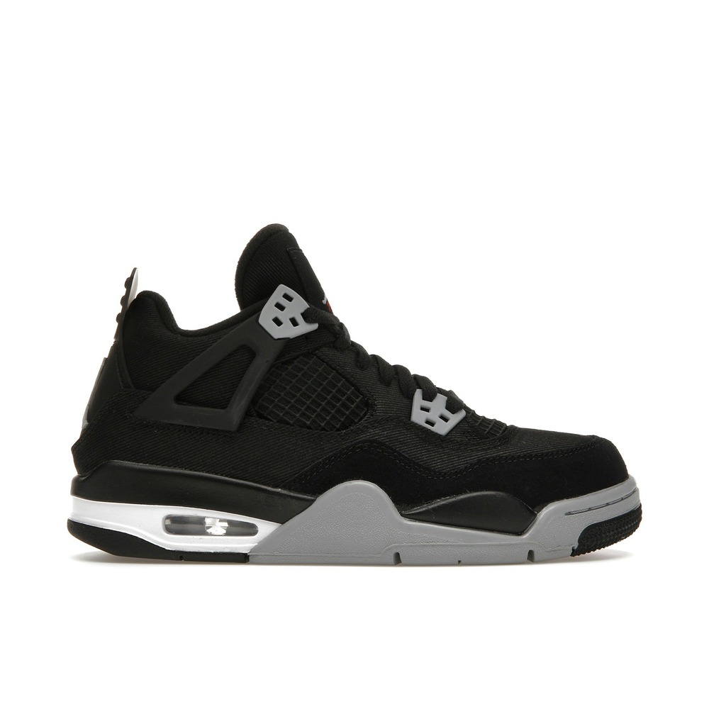 Air Jordan 4 Retro SE GS Black Canvas (Grade-Schooler)
