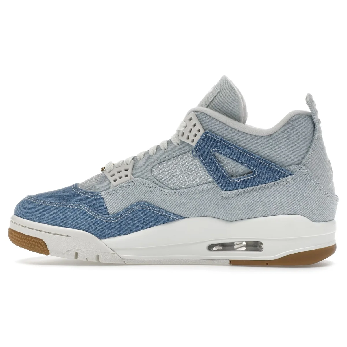 Air Jordan 4 Retro TEX Worn Blue Denim (Women Exclusive) - Image 3