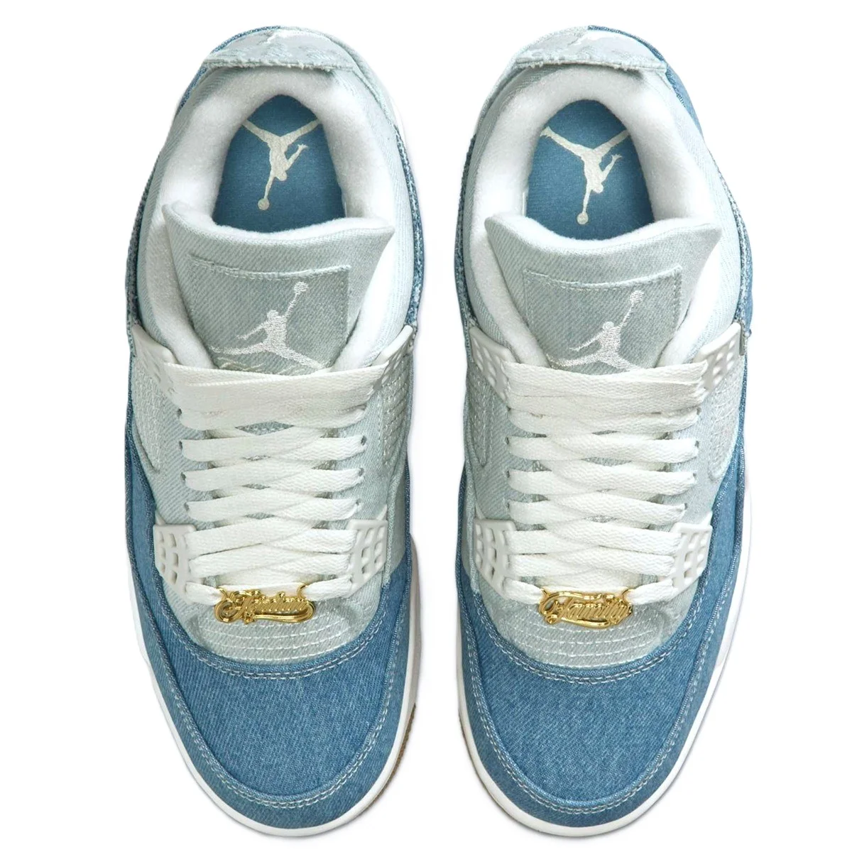Air Jordan 4 Retro TEX Worn Blue Denim (Women Exclusive) - Image 5