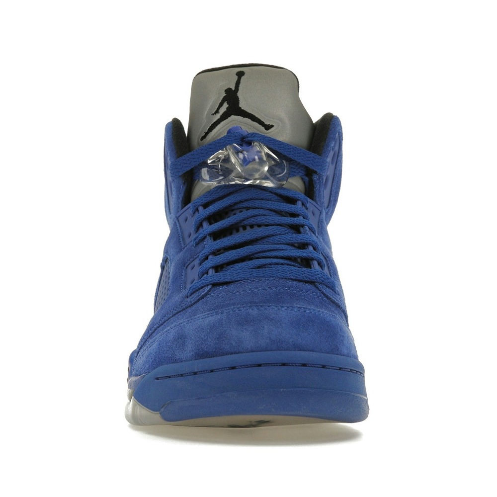 Air Jordan 5 Retro Blue Suede - Image 2